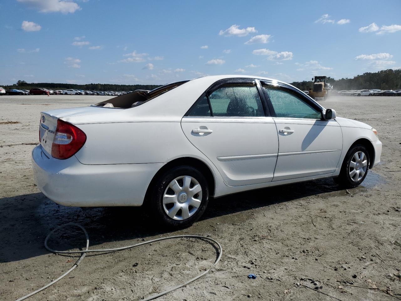 2004 Toyota Camry VIN 4T1BE32K64U380580 Copart auction photo, top/roof damage thumbnail 3