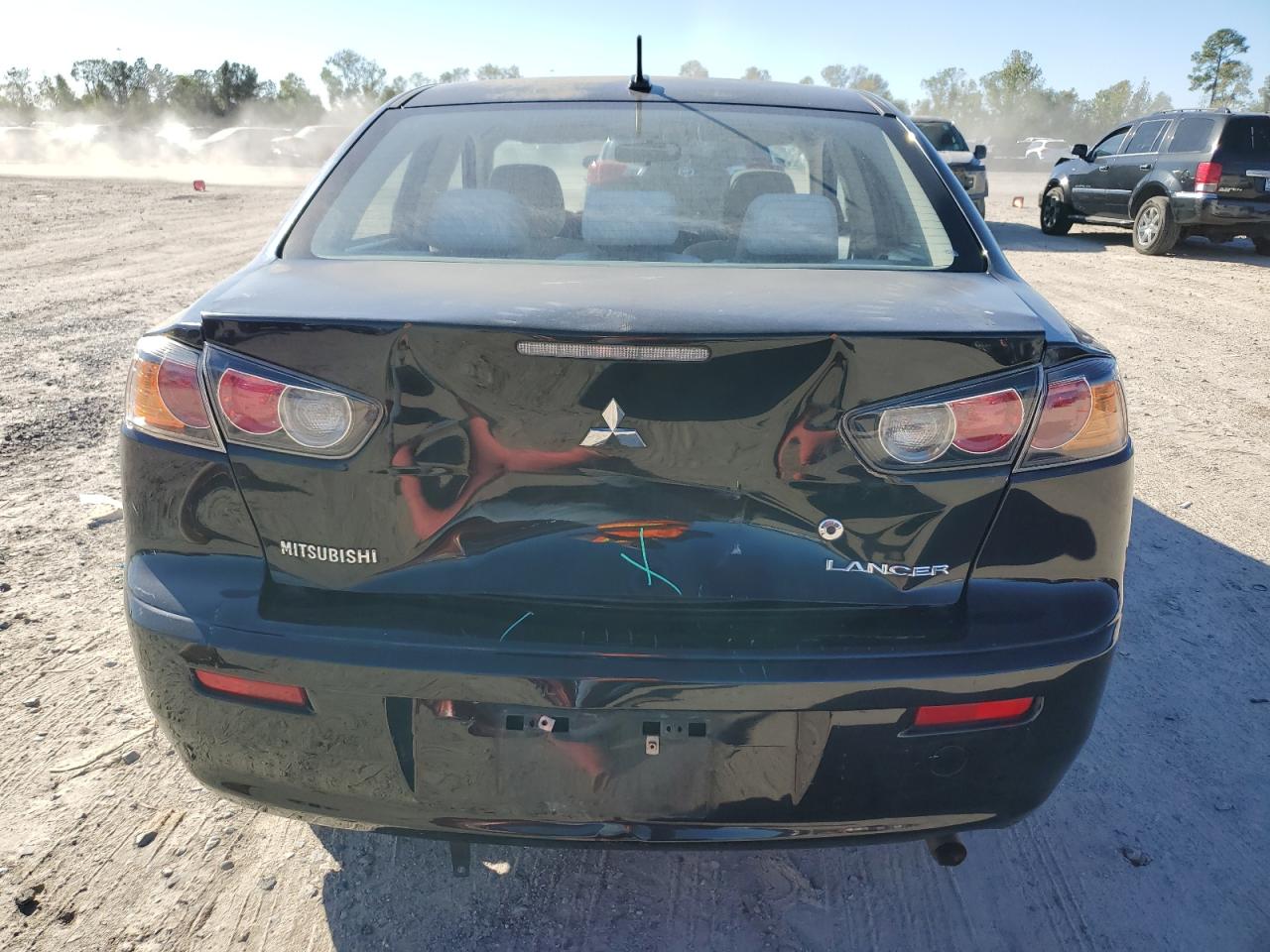 2014 Mitsubishi Lancer VIN JA32U2FU9EU016232 Copart auction photo, rear end / minor dent/scratches damage thumbnail 6