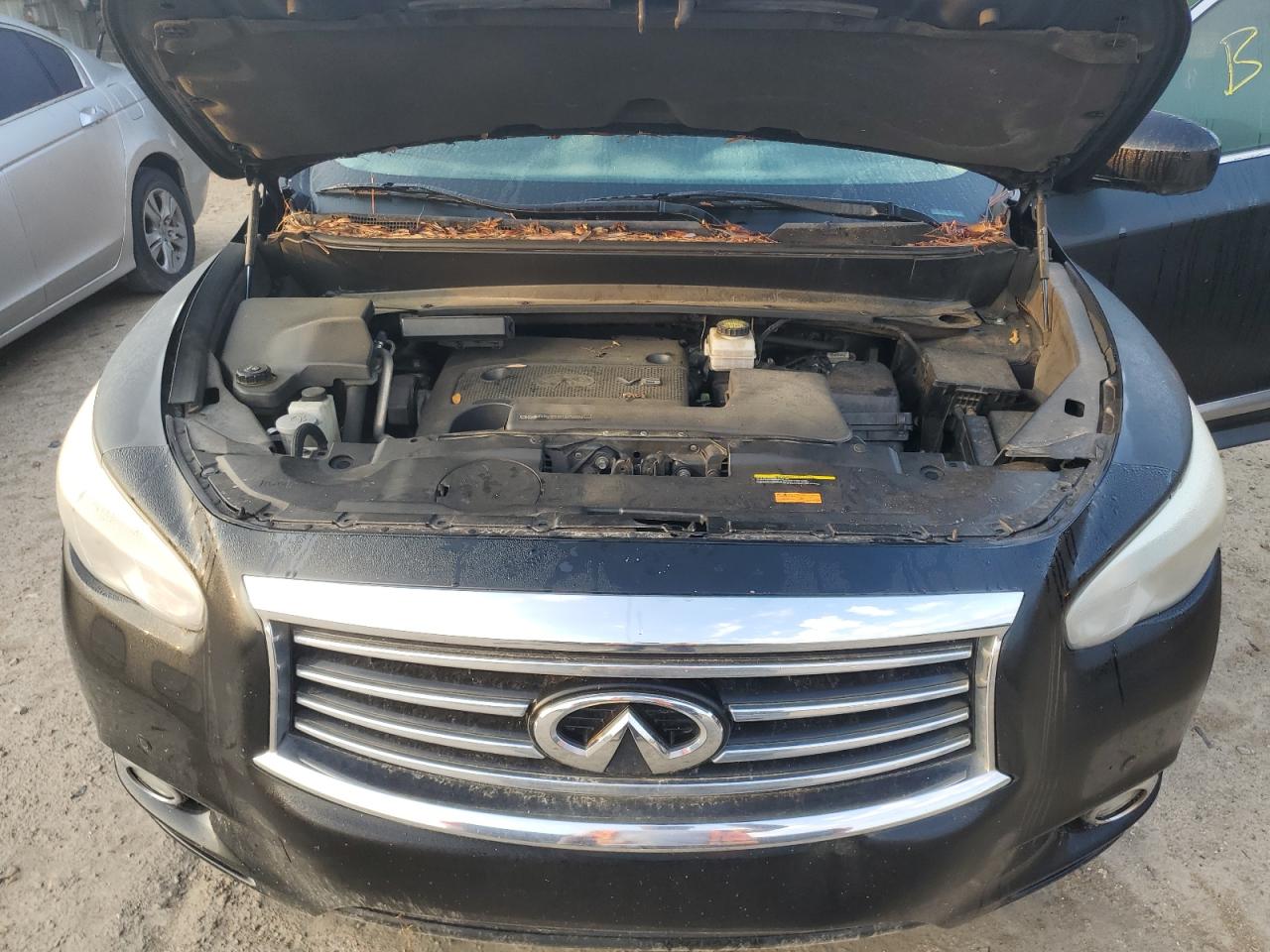 2014 Infiniti QX60 VIN 5N1AL0MN0EC505815 Copart auction photo, water/flood damage thumbnail 12