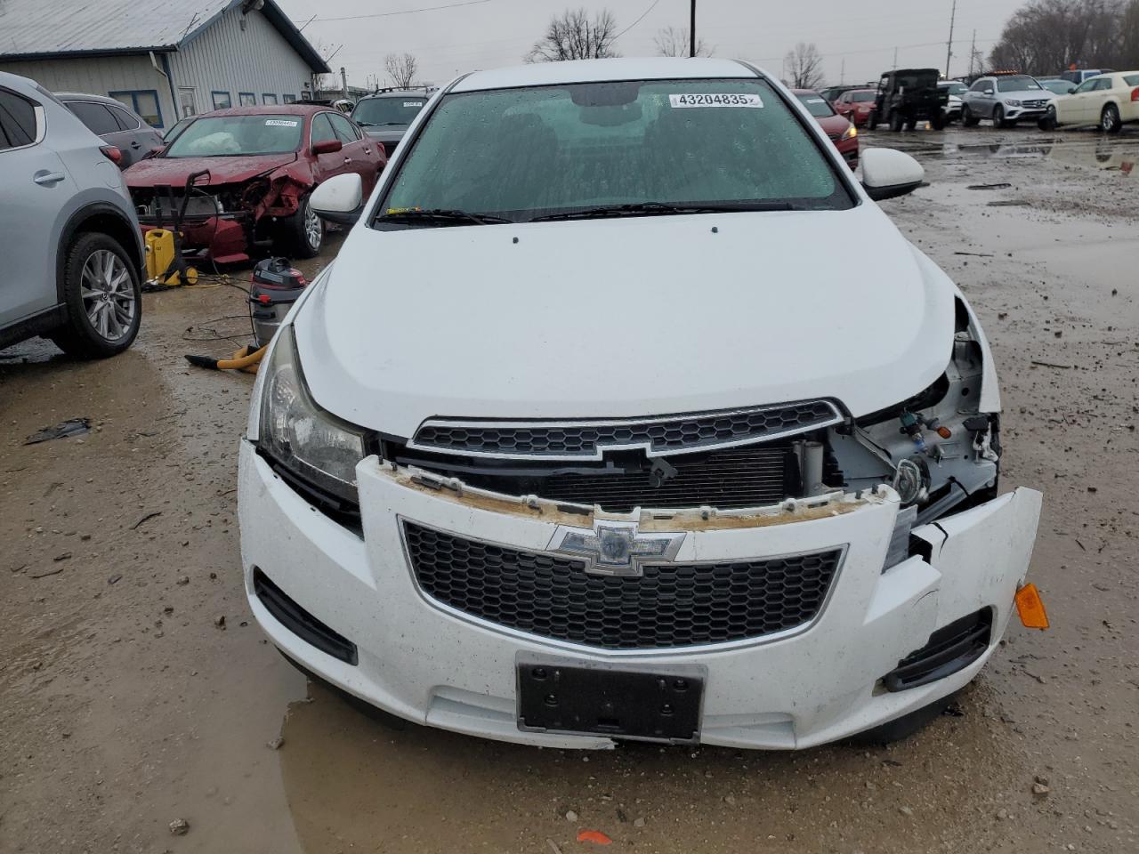 2014 Chevrolet Cruze VIN 1G1PC5SB8E7291467 Copart auction photo, front end / rear end damage thumbnail 5