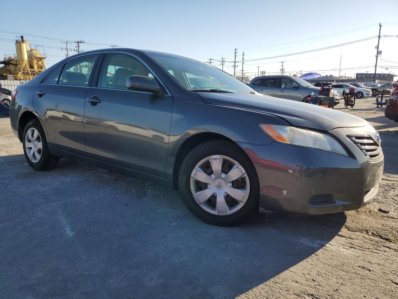 2009 Toyota Camry VIN 4T4BE46K99R097930 Copart auction photo, front end / side damage thumbnail 4