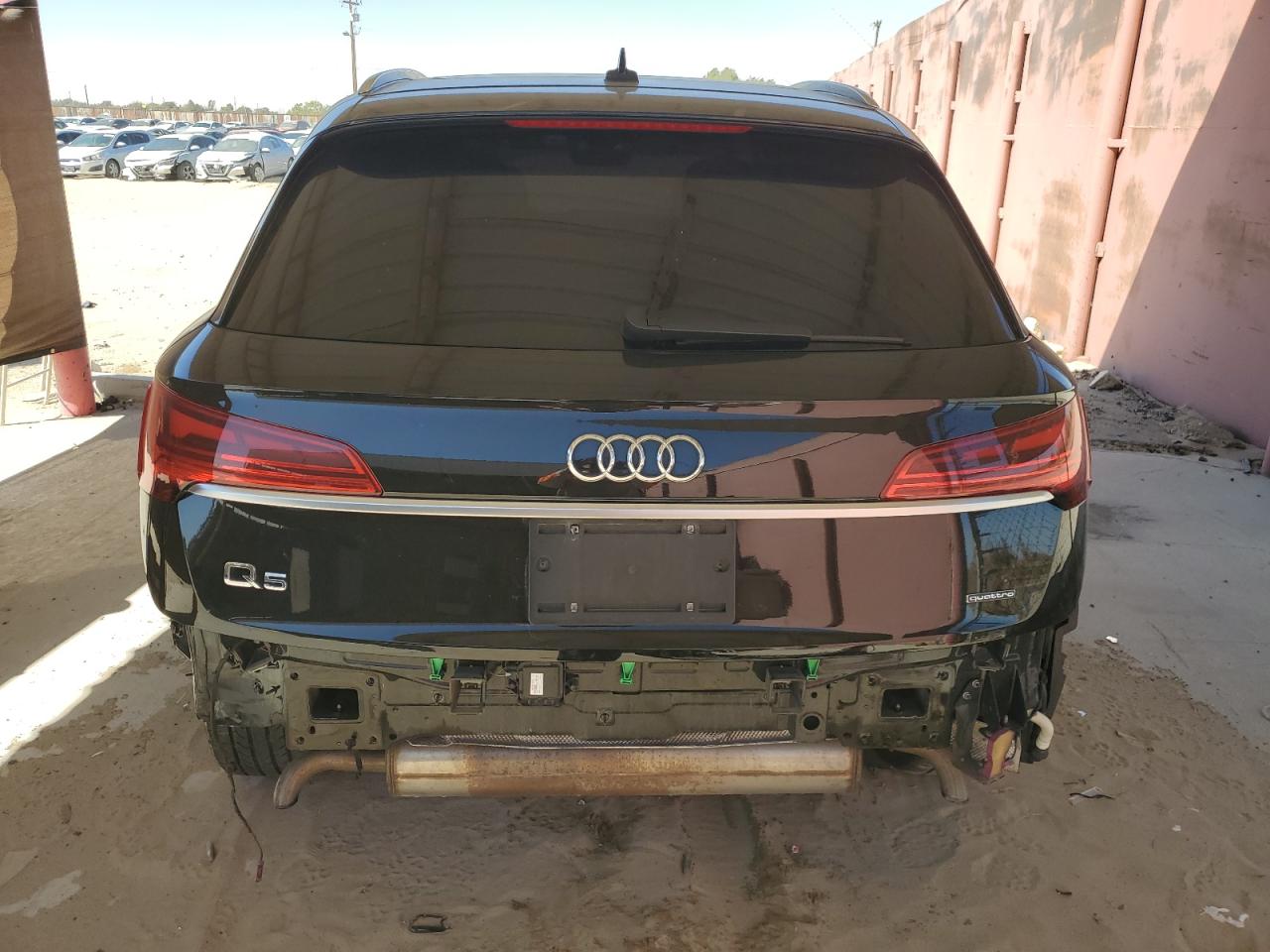 2021 Audi Q5 VIN WA1BAAFY4M2016277 Copart auction photo, rear end damage thumbnail 6