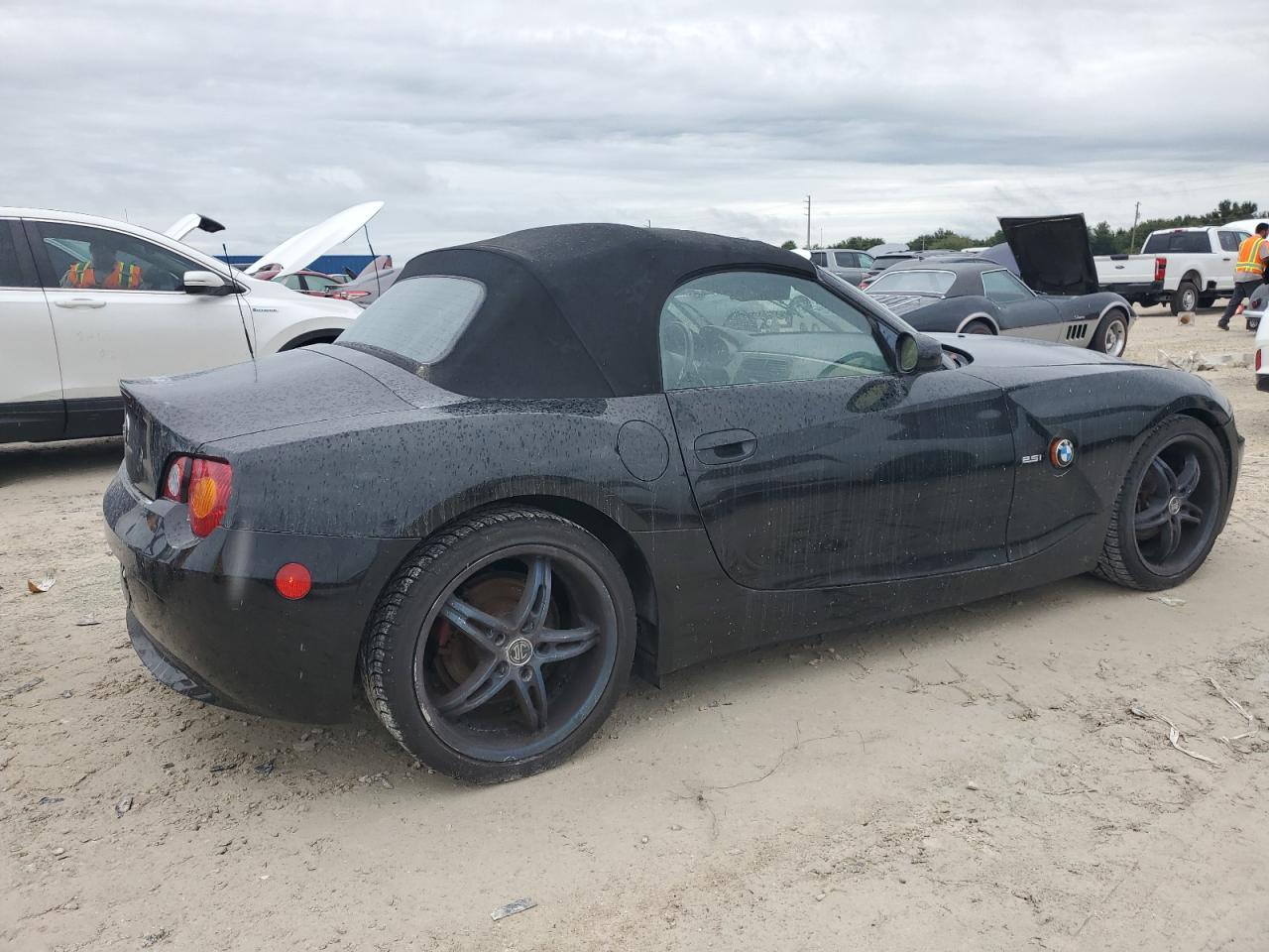 2003 BMW Z4 VIN 4USBT33413LS48058 Copart auction photo, water/flood damage thumbnail 3