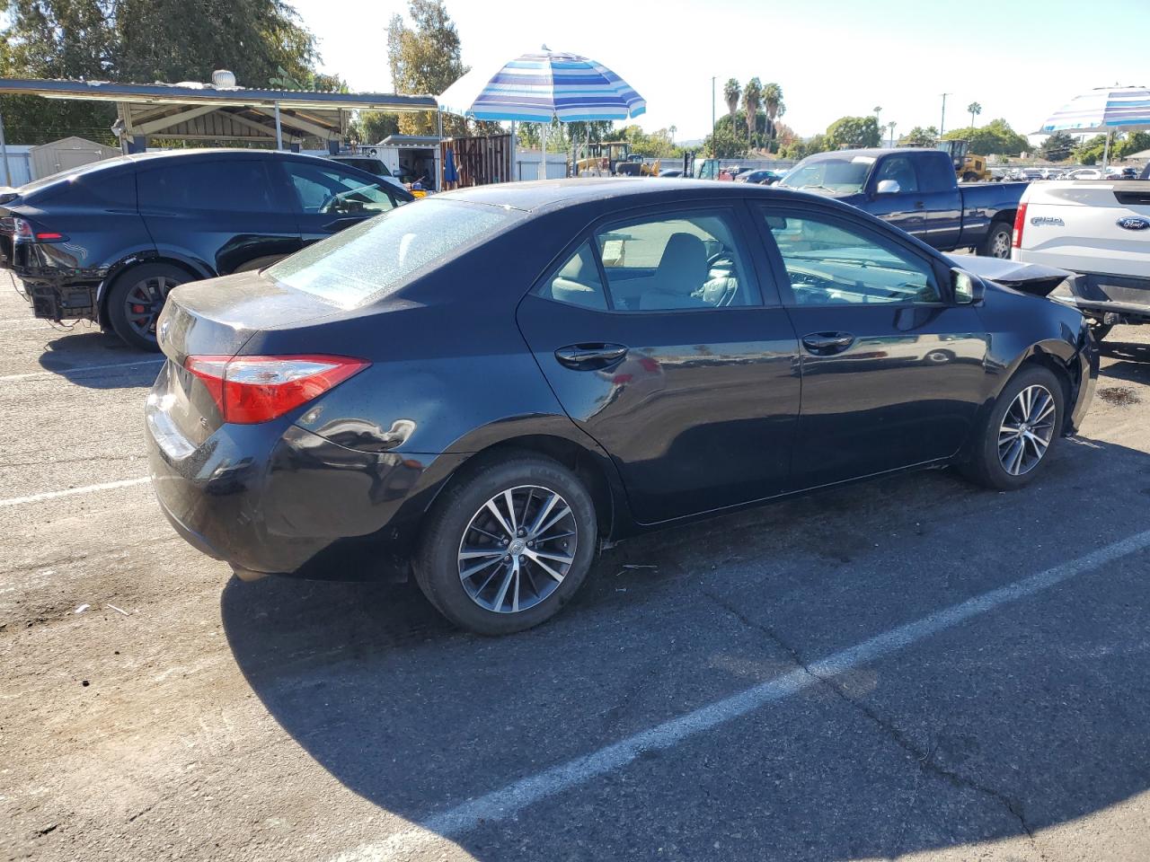 2016 Toyota Corolla VIN 5YFBURHE9GP400754 Copart auction photo, front end / minor dent/scratches damage thumbnail 3