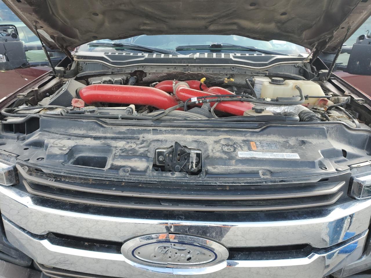 2017 Ford F250 VIN 1FT7W2BT4HEC14035 Copart auction photo, front end / rear end damage thumbnail 11