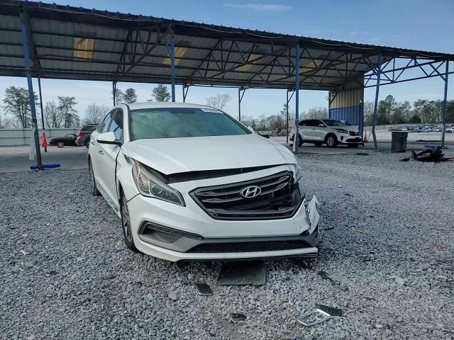 2015 Hyundai Sonata VIN 5NPE34AF7FH150366 Copart auction photo, front end / minor dent/scratches damage thumbnail 11