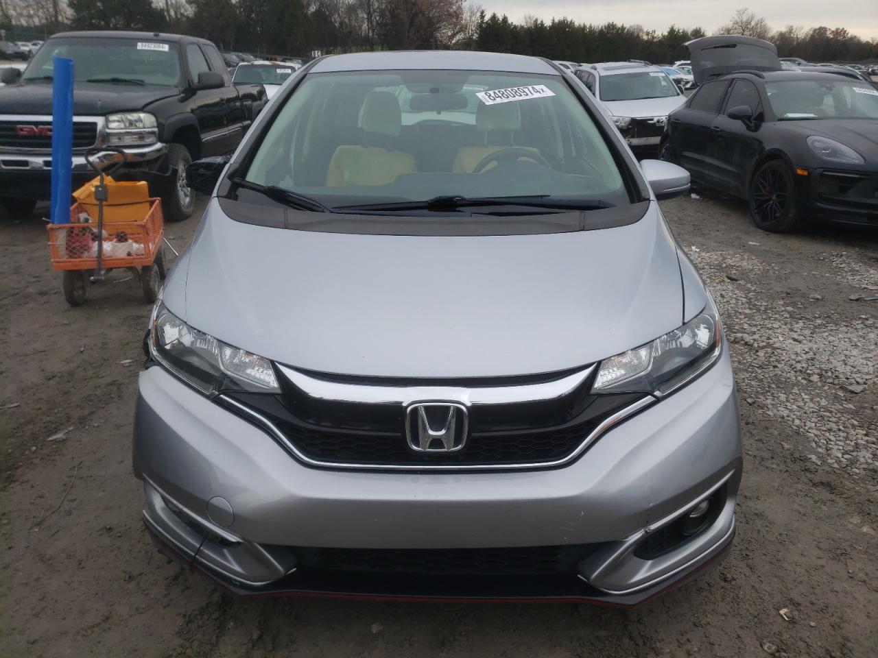2019 Honda Fit VIN 3HGGK5H6XKM705582 Copart auction photo, front end / stripped damage thumbnail 5