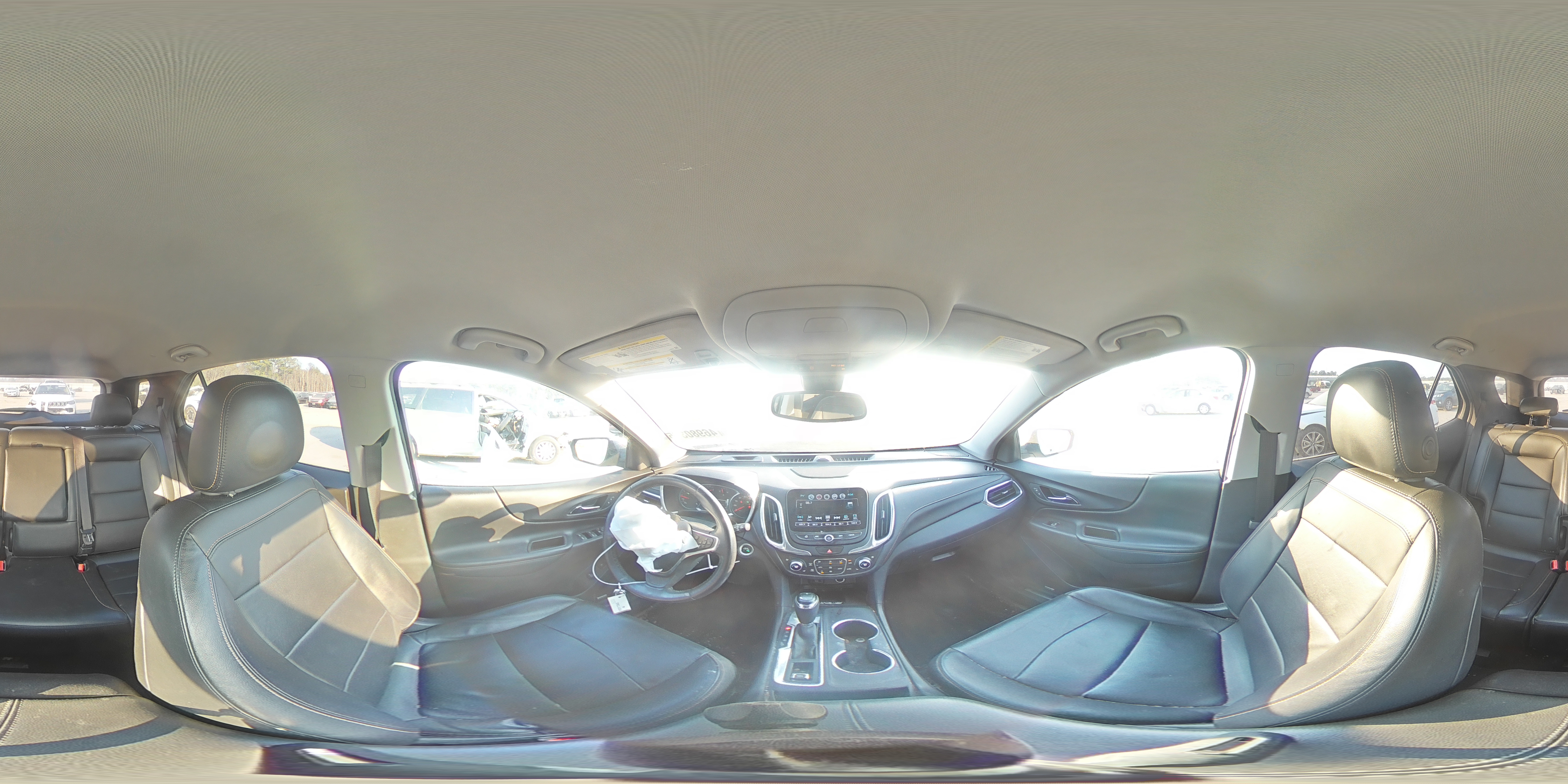 2018 Chevrolet Equinox VIN 3GNAXMEV7JS587584 Copart auction photo, front end damage thumbnail 14