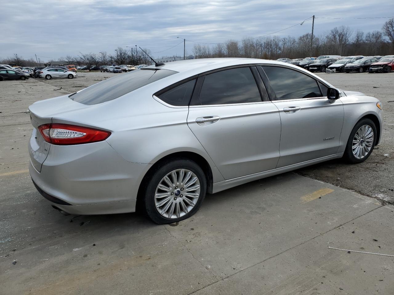 2014 Ford Fusion VIN 3FA6P0LU7ER189876 Copart auction photo, front end damage thumbnail 3
