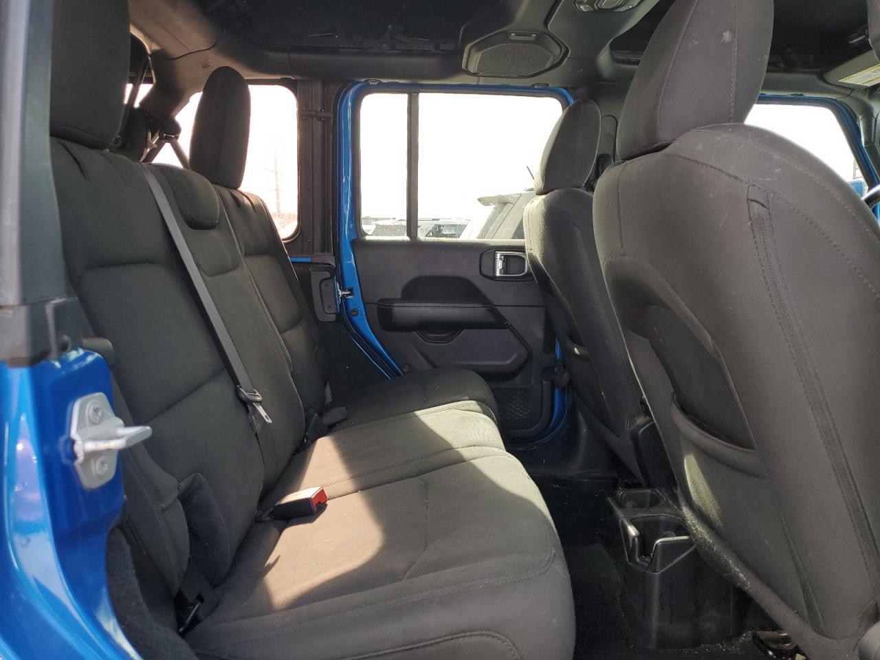 2021 Jeep Wrangler VIN 1C4HJXEM3MW770622 Copart auction photo, front end damage thumbnail 10