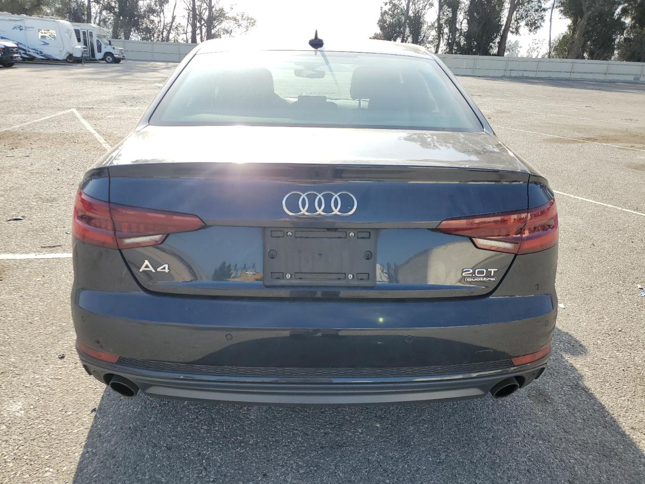 2018 Audi A4 VIN WAUENAF49JA104390 Copart auction photo, all over damage thumbnail 6