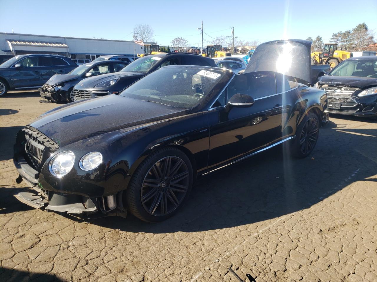 2014 Bentley Continental VIN SCBGC3ZA5EC087275 - Copart auction photo