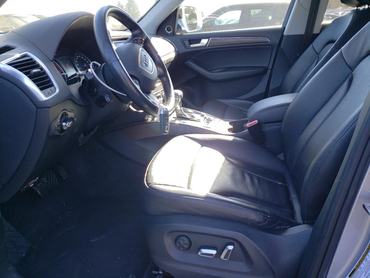 2017 Audi Q5 VIN WA1L2AFP6HA046661 Copart auction photo, front end / side damage thumbnail 7