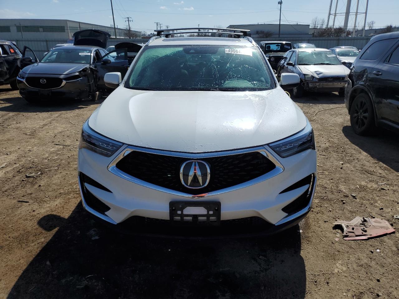 2019 Acura RDX VIN 5J8TC2H55KL008176 Copart auction photo, rear end / minor dent/scratches damage thumbnail 5