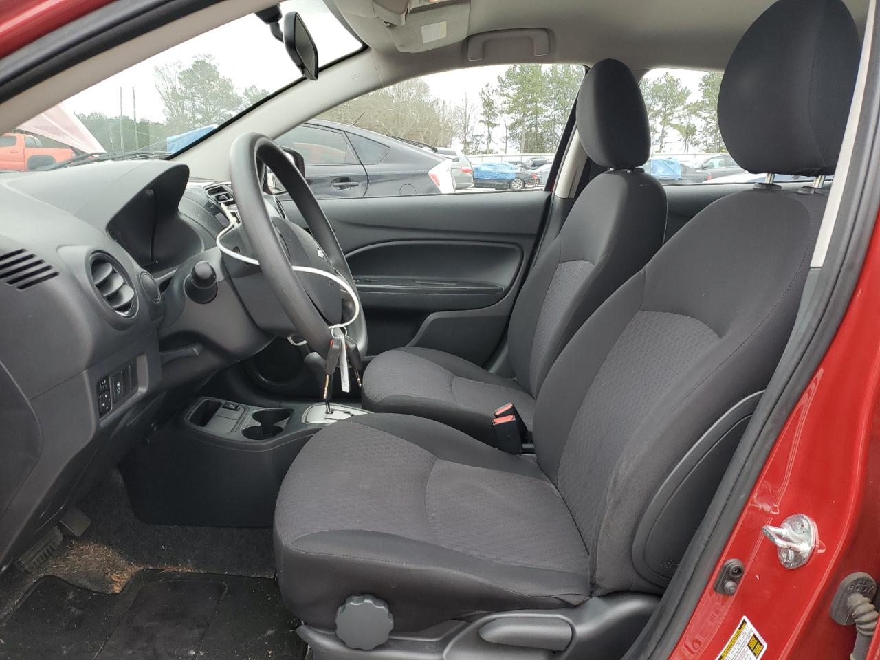 2019 Mitsubishi Mirage VIN ML32A3HJ1KH012864 Copart auction photo, rear end damage thumbnail 7