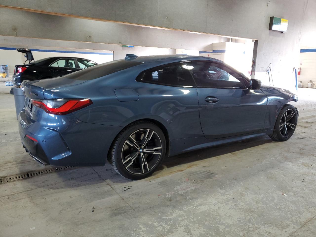 2021 BMW M4 VIN WBA13AR02MCF24680 Copart auction photo, front end damage thumbnail 3