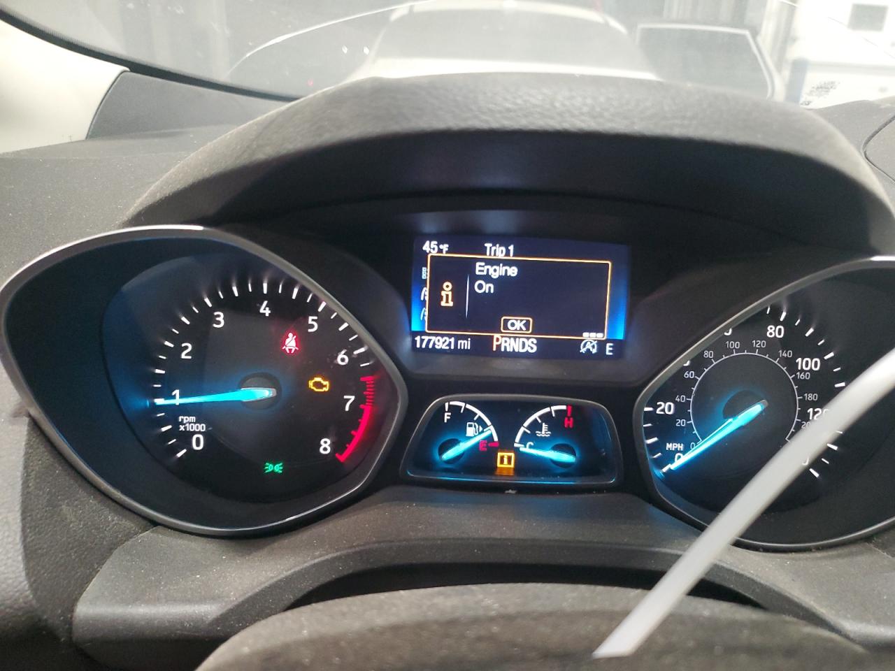 2017 Ford Escape VIN 1FMCU9G96HUC52555 Copart auction photo, mechanical damage thumbnail 9