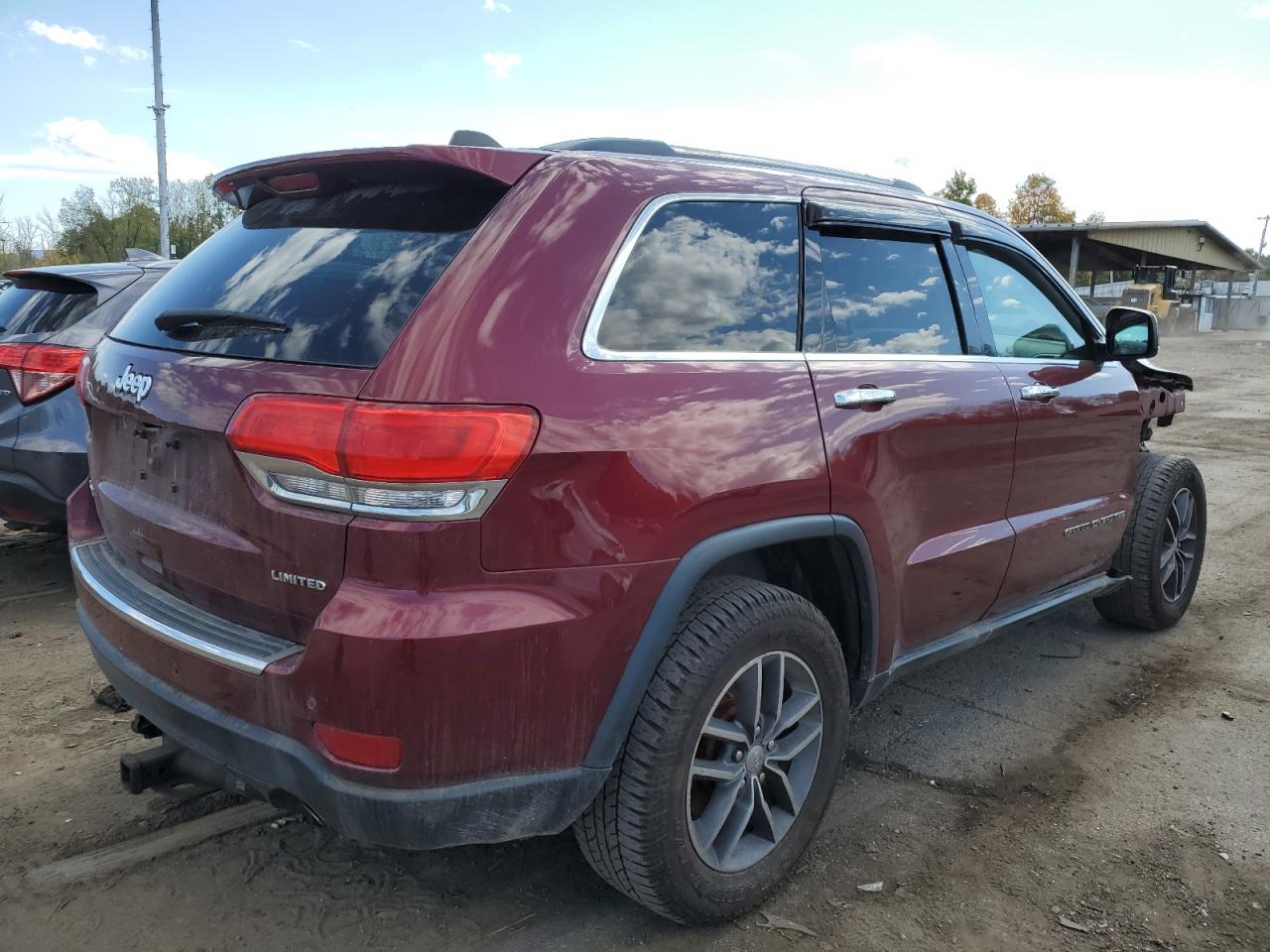 2017 Jeep Grand Cherokee VIN 1C4RJFBG7HC862708 Copart auction photo, front end / minor dent/scratches damage thumbnail 3