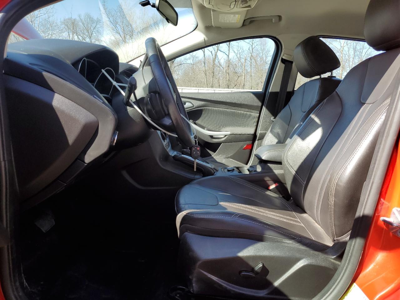 2013 Ford Focus VIN 1FADP3F21DL111190 Copart auction photo, front end / rear end damage thumbnail 7