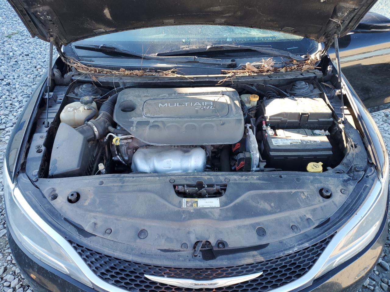 2015 Chrysler 200 VIN 1C3CCCCB7FN564800 Copart auction photo, top/roof damage thumbnail 11