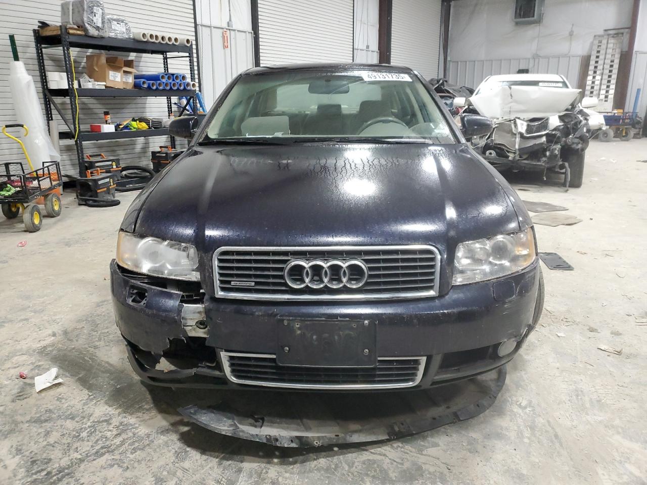 2002 Audi A4 VIN WAULC68E12A139118 Copart auction photo, front end / minor dent/scratches damage thumbnail 5
