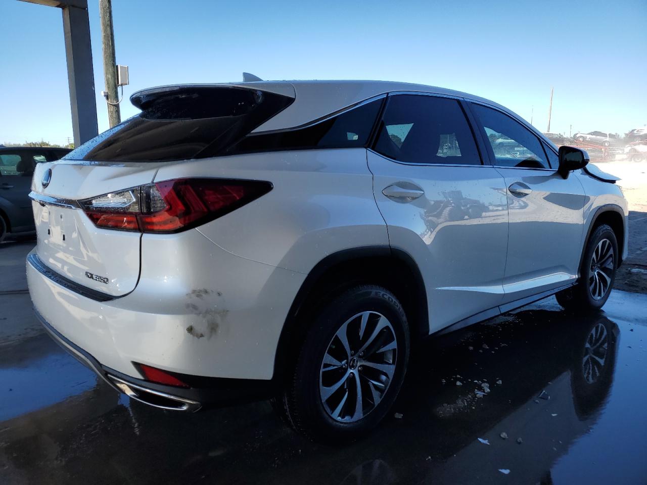 2021 Lexus RX VIN 2T2AZMAA7MC182408 Copart auction photo, front end / minor dent/scratches damage thumbnail 3
