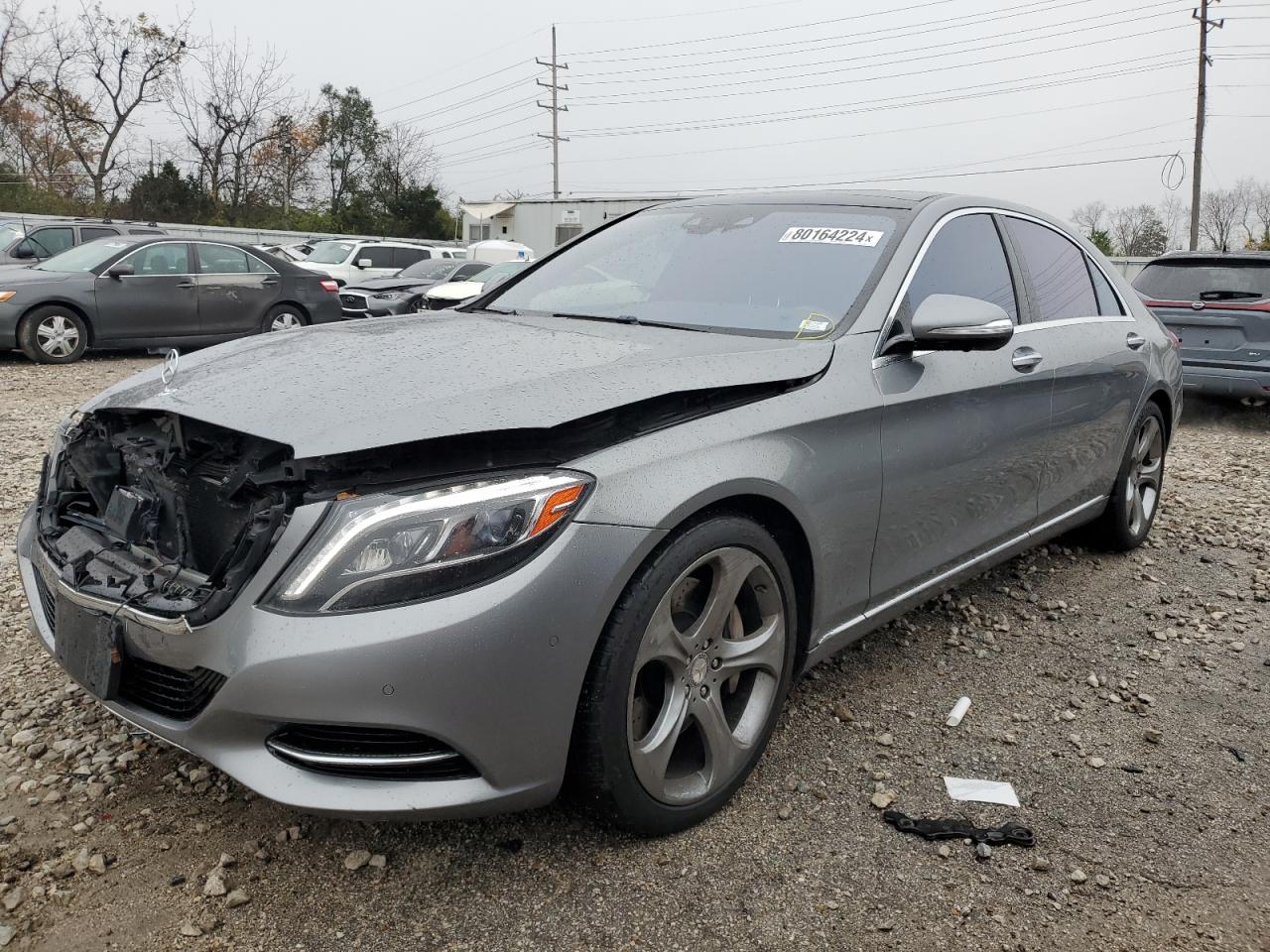 2015 Mercedes-Benz S-klasse VIN WDDUG8FB5FA121636