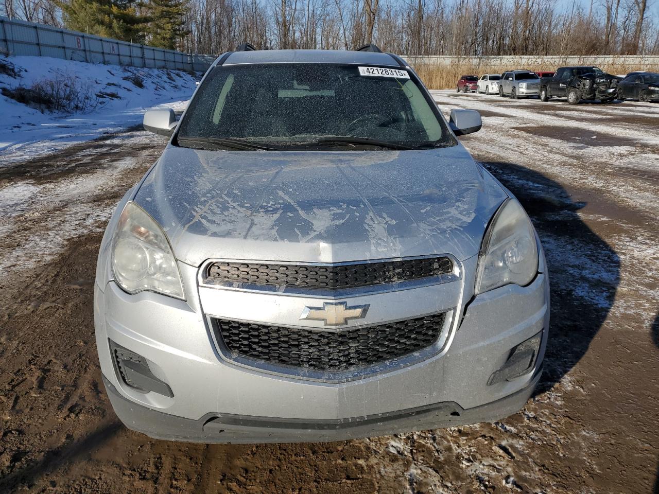 2013 Chevrolet Equinox VIN 1GNALDEK8DZ124054 Copart auction photo, front end damage thumbnail 5