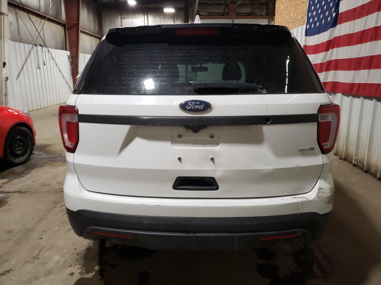 2017 Ford Explorer VIN 1FM5K8AR7HGE15861 Copart auction photo, front end / side damage thumbnail 6