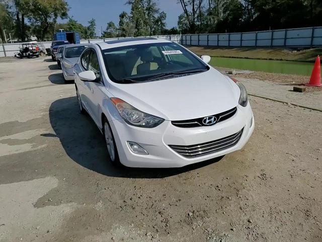 2013 Hyundai Elantra VIN 5NPDH4AE4DH242648 Copart auction photo, side / rear end damage thumbnail 13