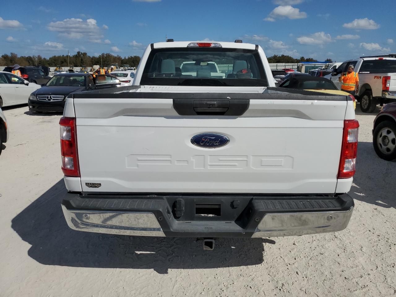 2022 Ford F-150 VIN 1FTEX1CB8NKF27364 Copart auction photo, water/flood damage thumbnail 6