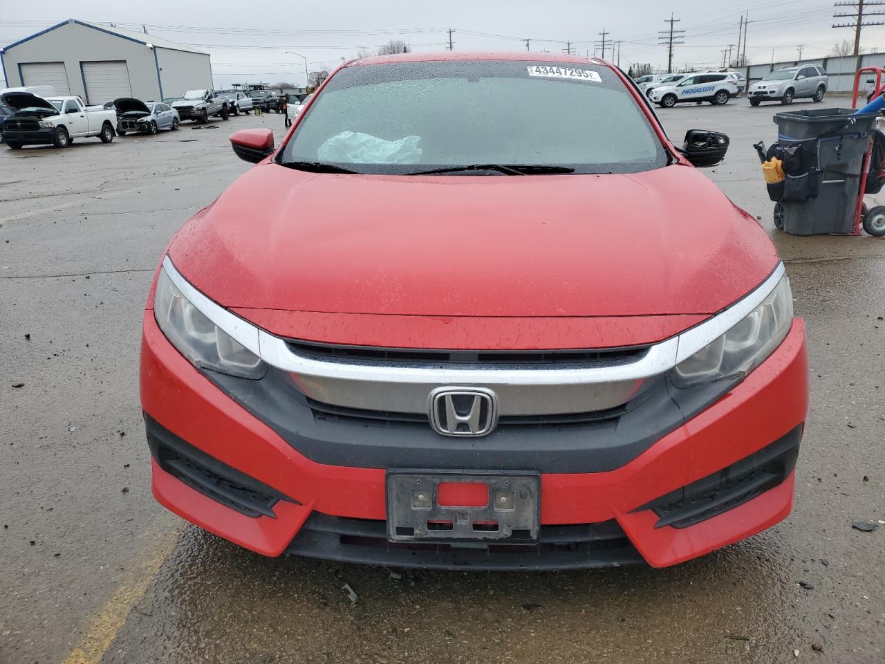 2017 Honda Civic VIN 2HGFC4A56HH306972 Copart auction photo, front end / undercarriage damage thumbnail 5