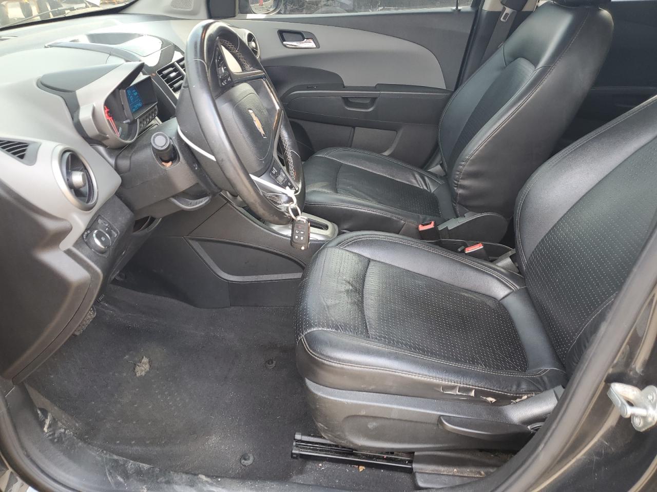 2014 Chevrolet Sonic VIN 1G1JE5SG3E4113429 Copart auction photo, side damage thumbnail 7