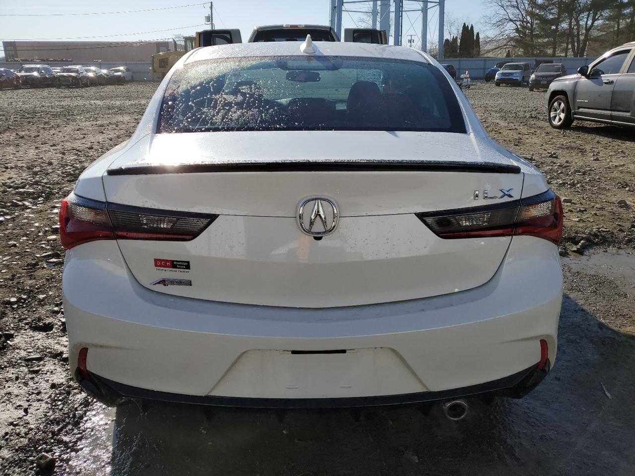 2022 Acura ILX VIN 19UDE2F86NA008991 Copart auction photo, side damage thumbnail 6
