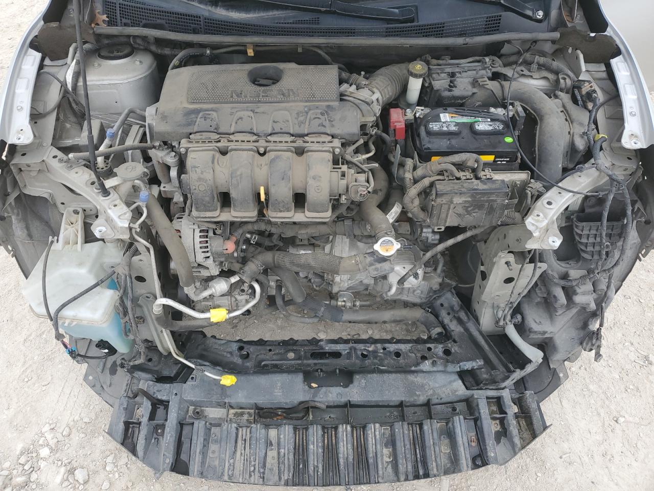 2019 Nissan Sentra VIN 3N1AB7AP5KY308814 Copart auction photo, all over damage thumbnail 11
