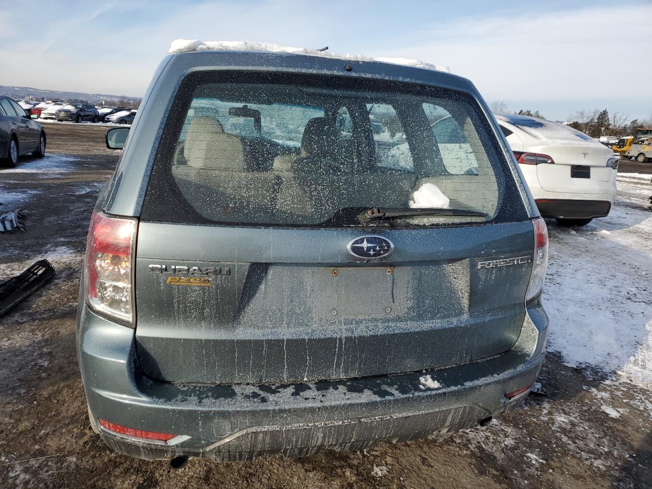 2009 Subaru Forester VIN JF2SH61649H736575 Copart auction photo, front end damage thumbnail 6
