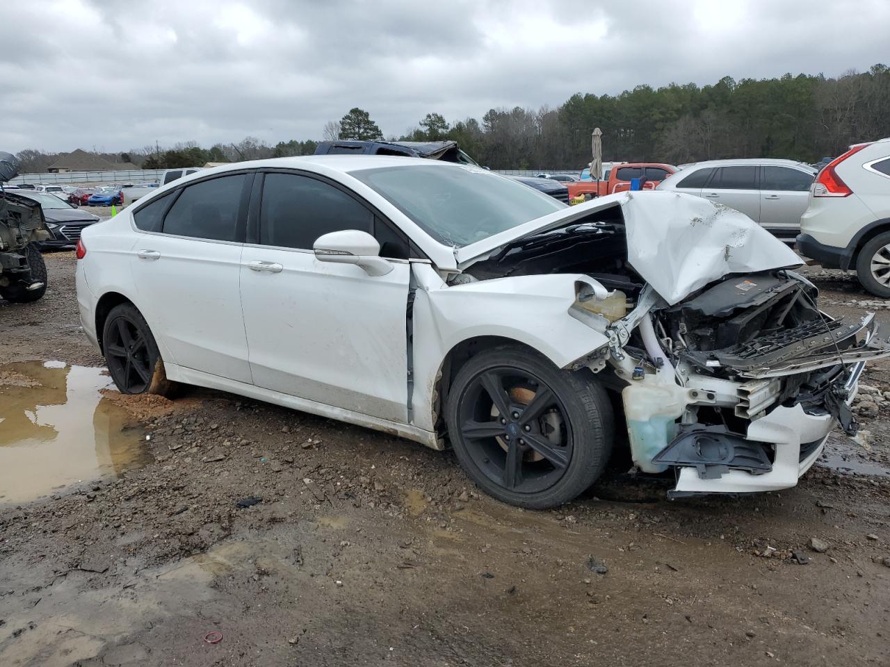 2016 Ford Fusion VIN 3FA6P0H71GR170102 Copart auction photo, front end damage thumbnail 4