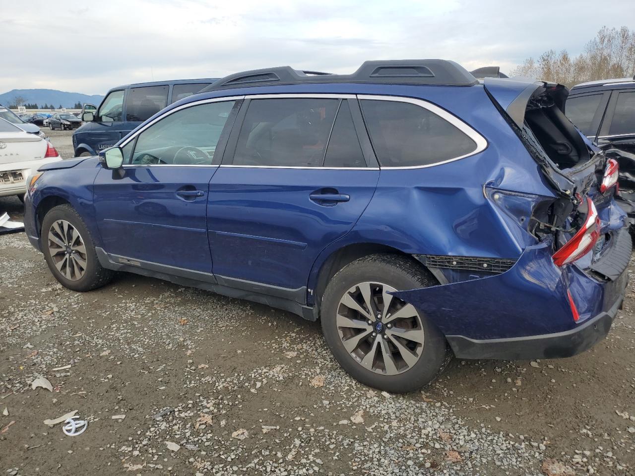 2017 Subaru Outback VIN 4S4BSENC3H3218197 Copart auction photo, rear end / front end damage thumbnail 2