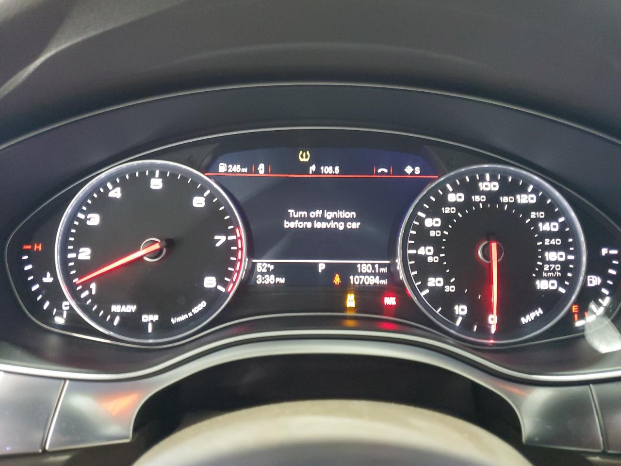 2018 Audi A6 VIN WAUC8AFC1JN031417 Copart auction photo, front end damage thumbnail 9