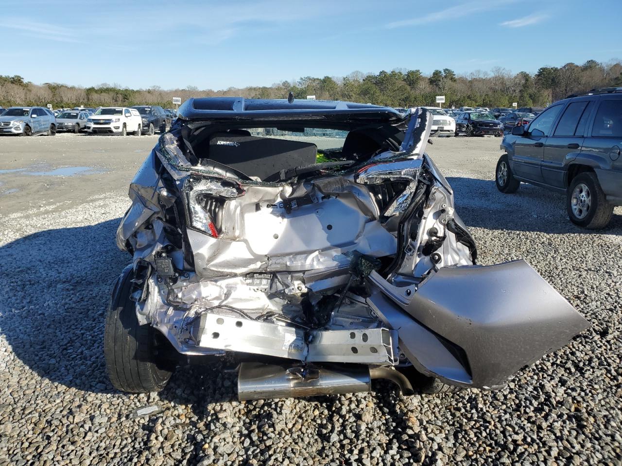 2020 Toyota C-HR VIN NMTKHMBXXLR111433 Copart auction photo, rear end / minor dent/scratches damage thumbnail 6