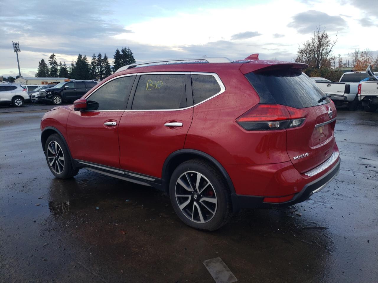 2017 Nissan Rogue VIN JN8AT2MV6HW278542 Copart auction photo, front end damage thumbnail 2