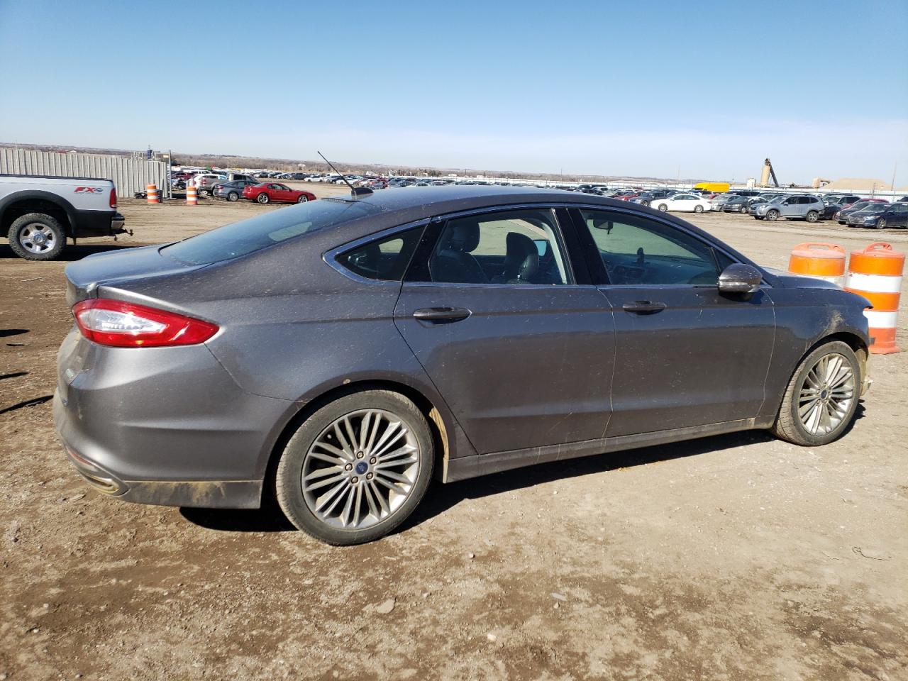 2013 Ford Fusion VIN 3FA6P0H99DR185220 Copart auction photo, front end damage thumbnail 3