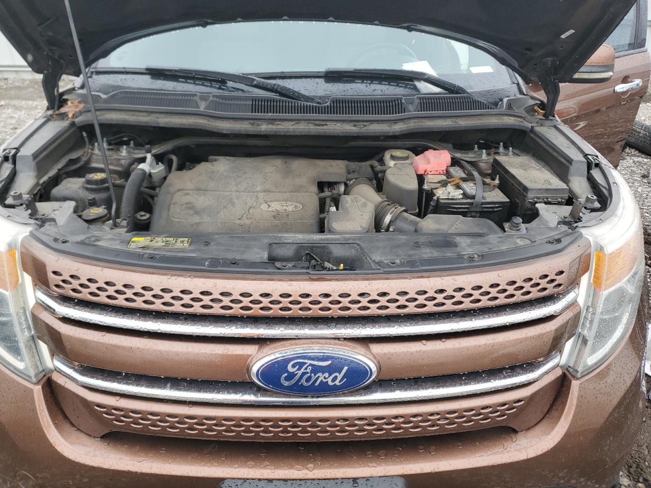 2011 Ford Explorer VIN 1FMHK8F89BGA87380 Copart auction photo, rear end damage thumbnail 13