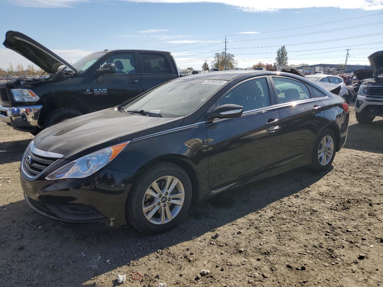 2014 Hyundai Sonata VIN 5NPEB4AC4EH846707
