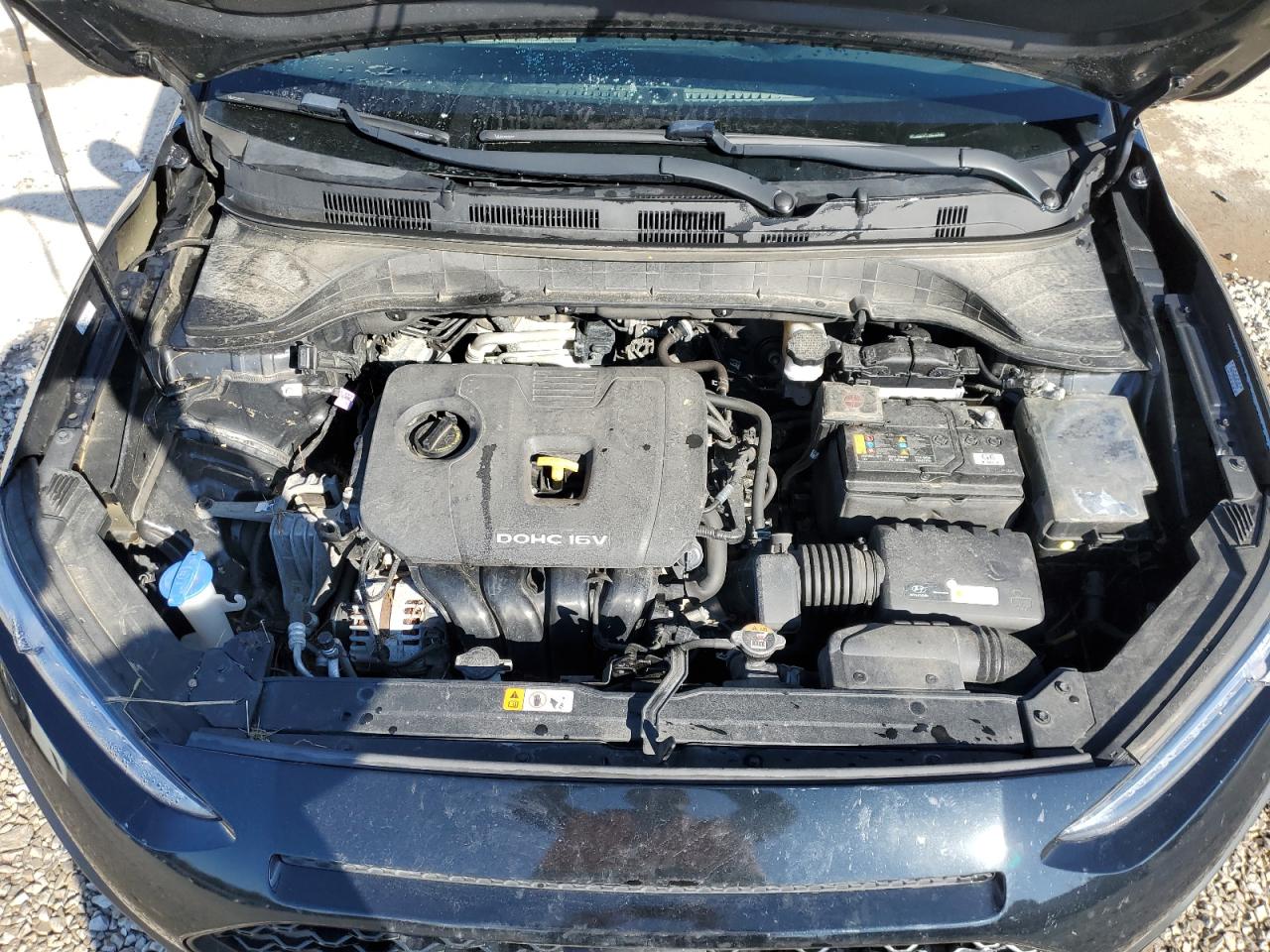 2021 Hyundai Kona VIN KM8K2CAA5MU617593 Copart auction photo, water/flood damage thumbnail 12