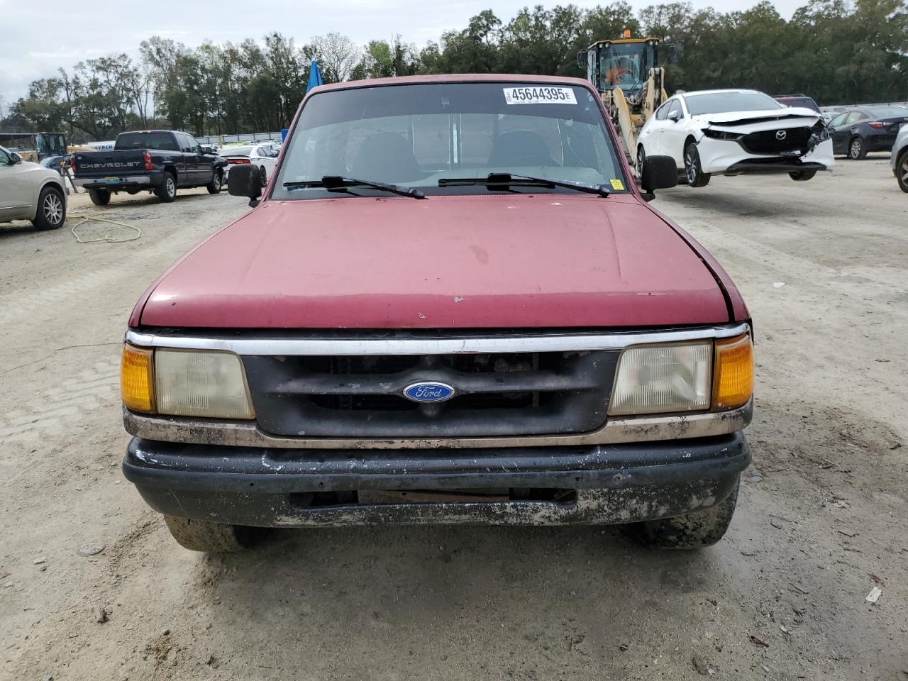 1993 Ford Ranger VIN 1FTCR10A7PUB90514 Copart auction photo, rear end damage thumbnail 5