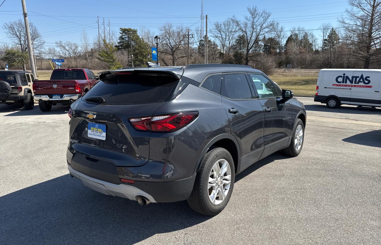 2021 Chevrolet Blazer VIN 3GNKBCRS6MS542489 Copart auction photo, normal wear / minor dent/scratches damage thumbnail 4