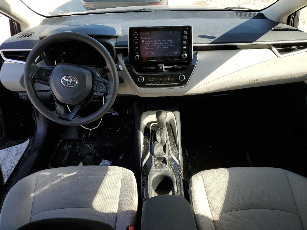 2020 Toyota Corolla VIN JTDEBRBE9LJ020825 Copart auction photo, water/flood damage thumbnail 8