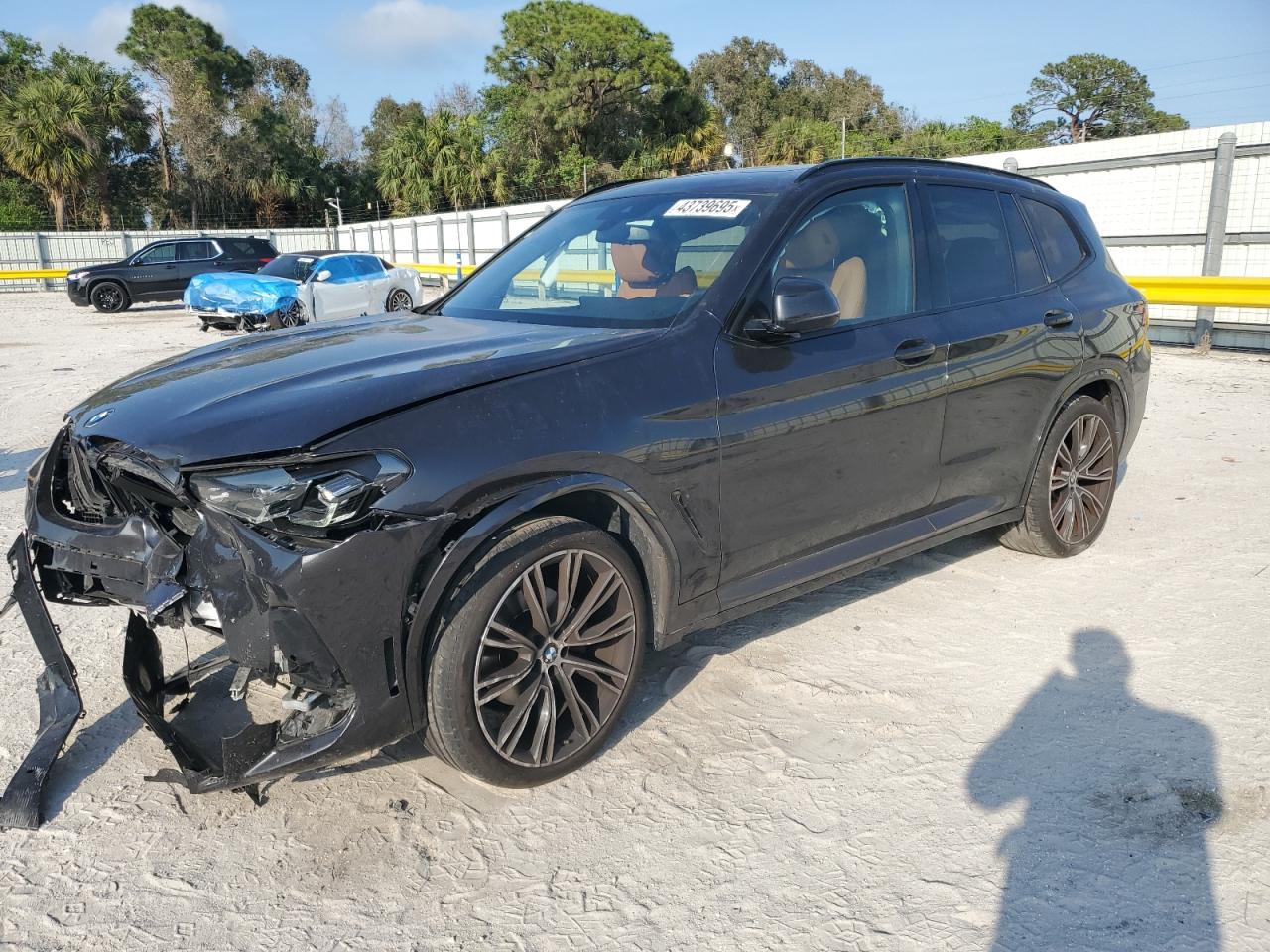 2022 BMW X3 VIN 5UX43DP0XN9M43733