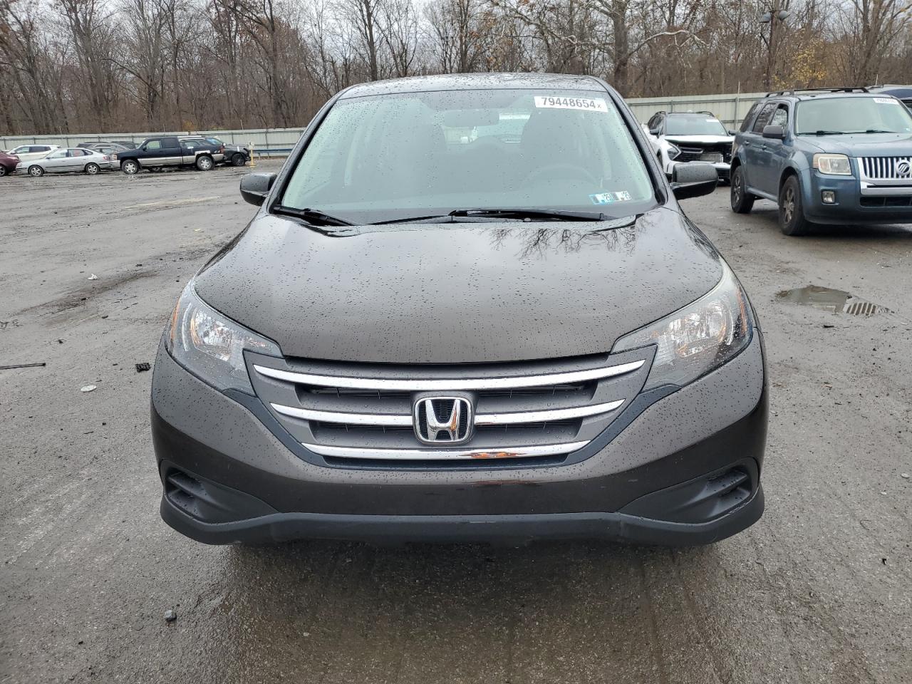 2014 Honda CR-V VIN 5J6RM4H30EL020346 Copart auction photo, side damage thumbnail 5